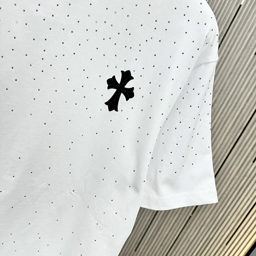 クロムハーツ新しいラウンドネックTシャツ