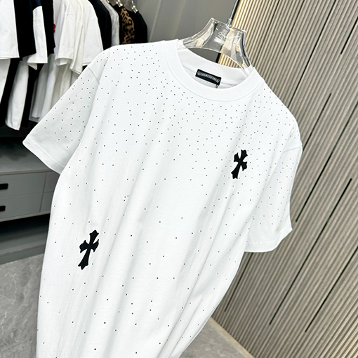 クロムハーツ新しいラウンドネックTシャツ