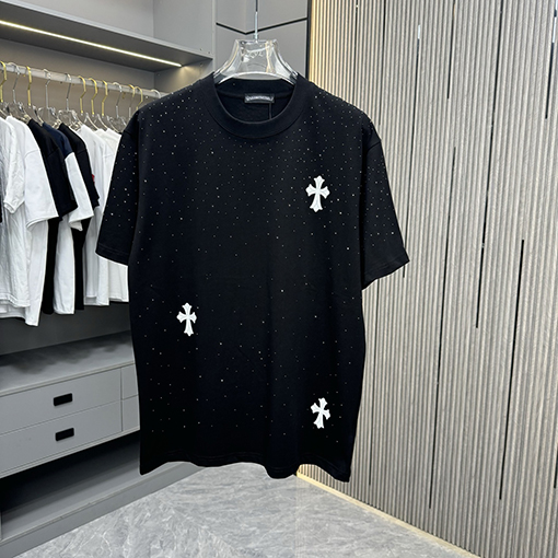 クロムハーツ新しいラウンドネックTシャツ