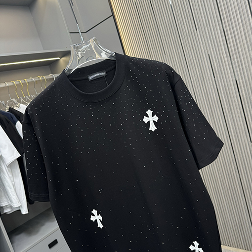 クロムハーツ新しいラウンドネックTシャツ