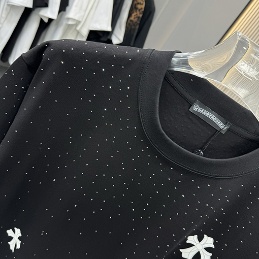 クロムハーツ新しいラウンドネックTシャツ