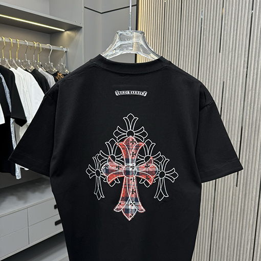 クロムハーツ新しいラウンドネックTシャツ