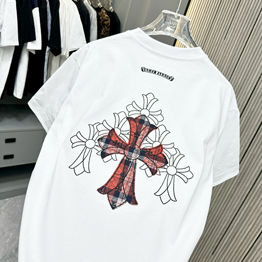 クロムハーツ新しいラウンドネックTシャツ
