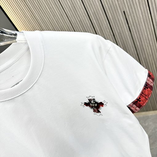 クロムハーツ新しいラウンドネックTシャツ