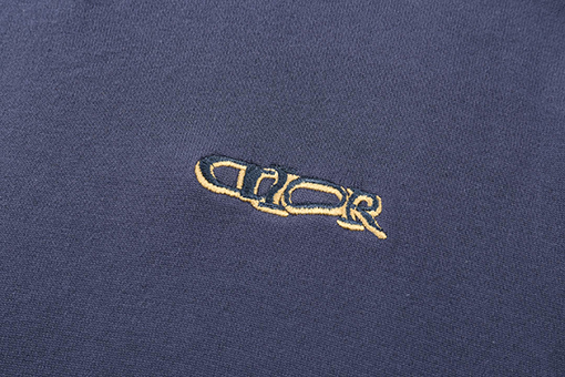 ディオール25ss刺繍文字ロゴ半袖Tシャツ