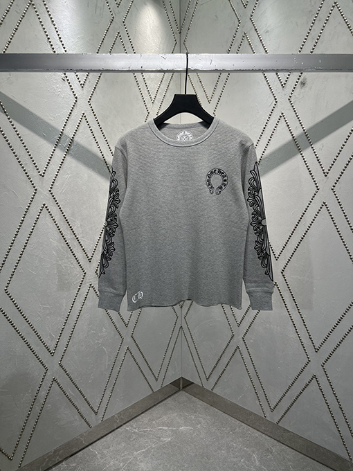 クロムハーツ新しいワッフル長袖Tシャツ