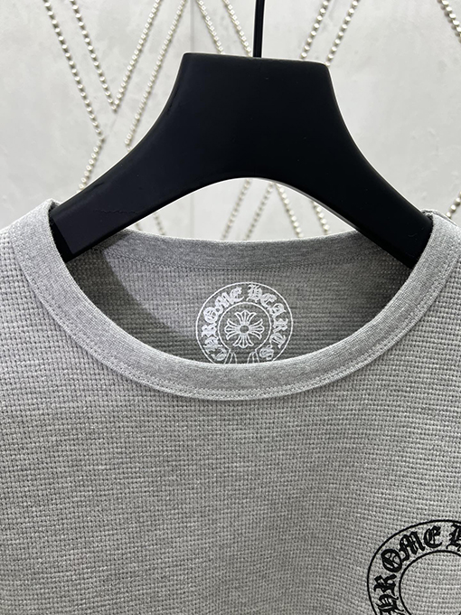 クロムハーツ新しいワッフル長袖Tシャツ