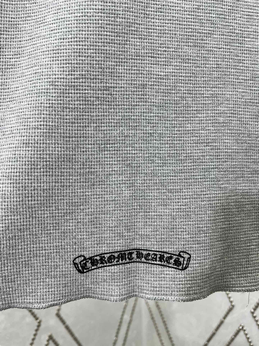 クロムハーツ新しいワッフル長袖Tシャツ