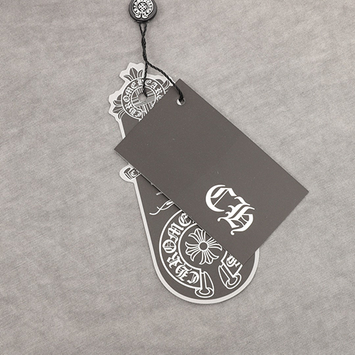 クロムハーツラインストーン馬蹄半袖Tシャツ