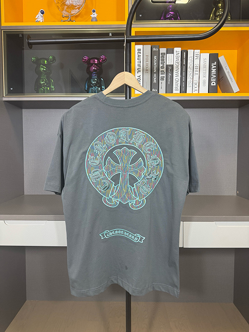 クロムハーツスーパーコピー刺繍半袖Tシャツ
