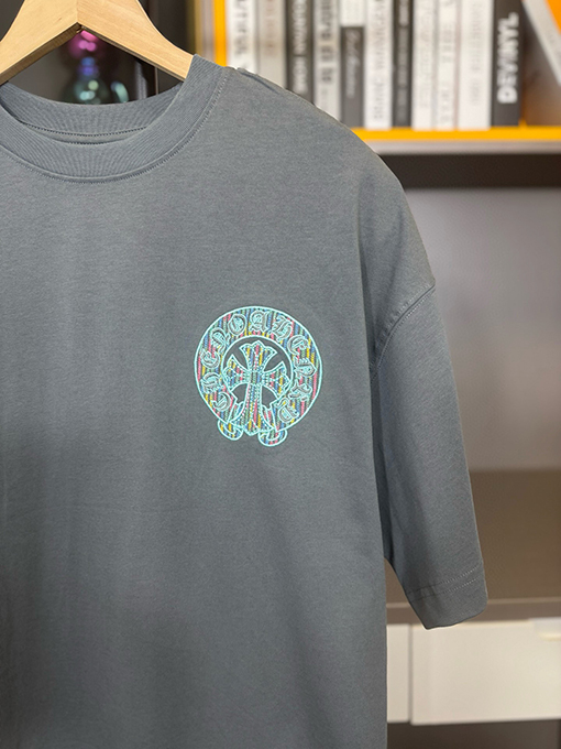 クロムハーツスーパーコピー刺繍半袖Tシャツ