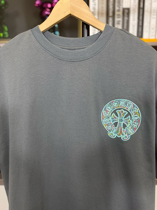 クロムハーツスーパーコピー刺繍半袖Tシャツ