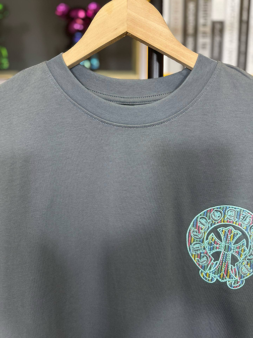 クロムハーツスーパーコピー刺繍半袖Tシャツ