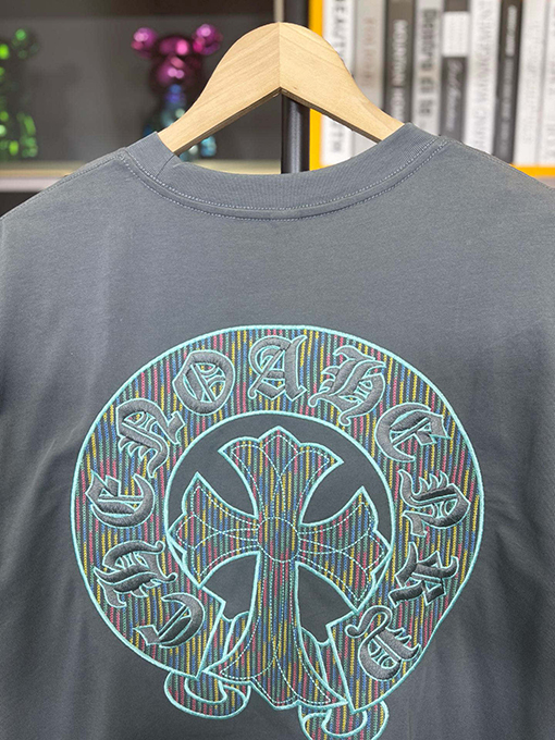 クロムハーツスーパーコピー刺繍半袖Tシャツ