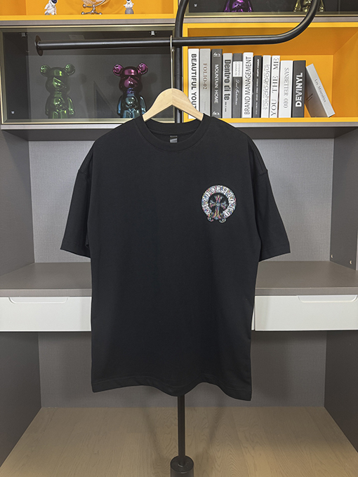 クロムハーツスーパーコピー刺繍半袖Tシャツ