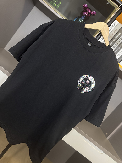クロムハーツスーパーコピー刺繍半袖Tシャツ