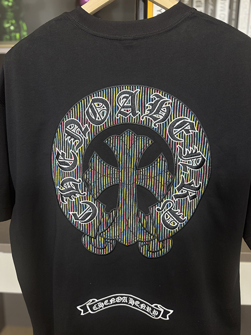 クロムハーツスーパーコピー刺繍半袖Tシャツ