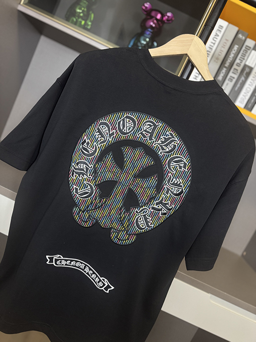クロムハーツスーパーコピー刺繍半袖Tシャツ