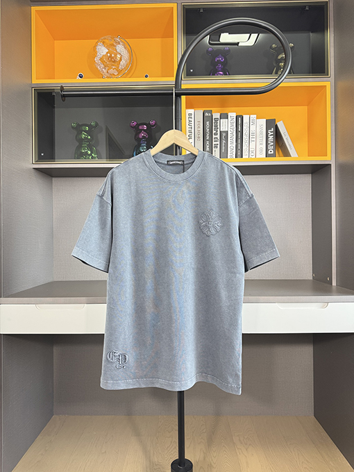 クロムハーツコピーさびたウォッシュ半袖Tシャツ