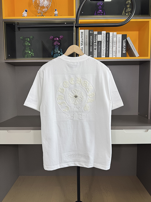 クロムハーツスーパーコピークロスステッカー半袖Tシャツ