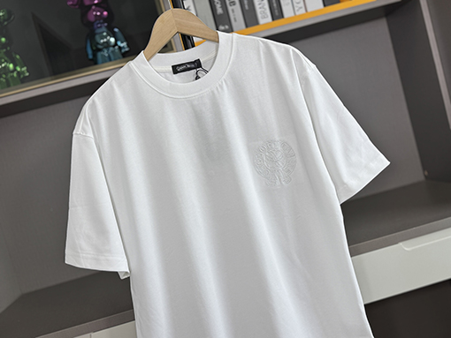 クロムハーツスーパーコピークロスステッカー半袖Tシャツ