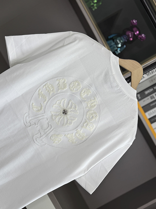 クロムハーツスーパーコピークロスステッカー半袖Tシャツ