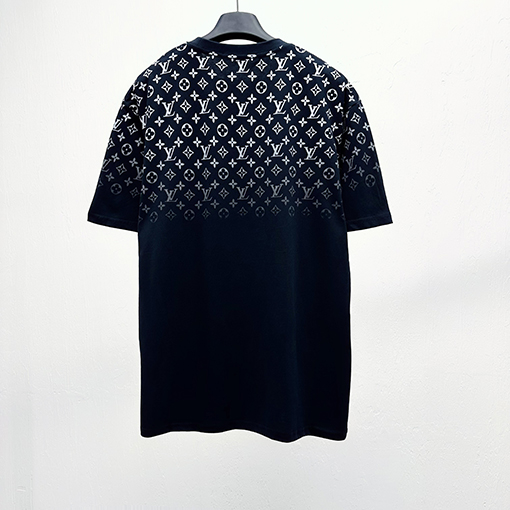 ルイヴィトングラデーションプリント半袖Tシャツ