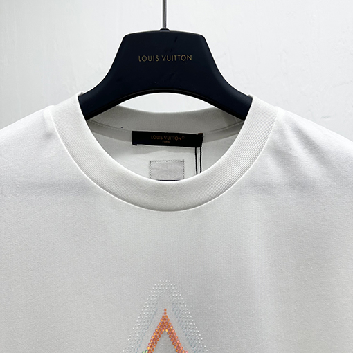ルイヴィトングラデーションフラワー半袖Tシャツ