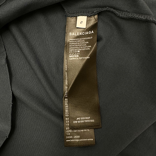 バレンシアガPP Krit 半袖Tシャツ
