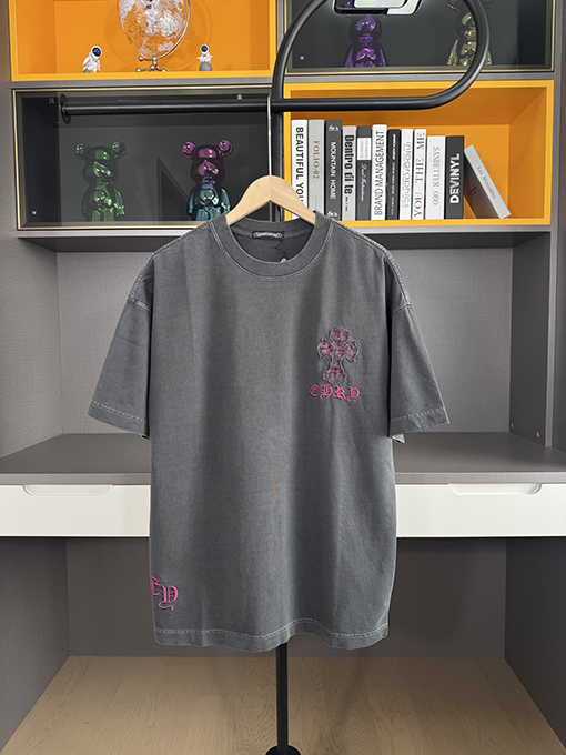 クロムハーツスーパーコピー刺繍半袖Tシャツ