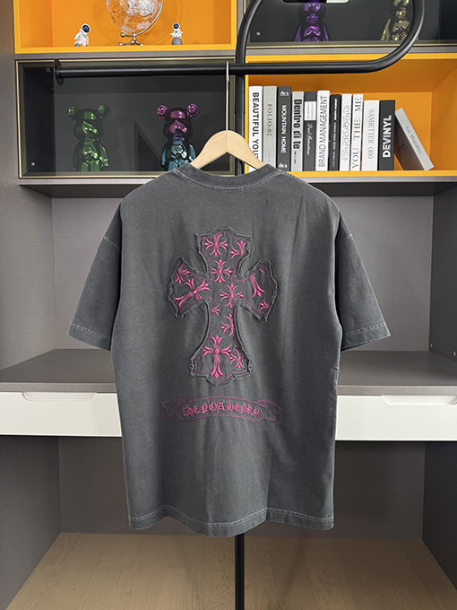 クロムハーツスーパーコピー刺繍半袖Tシャツ
