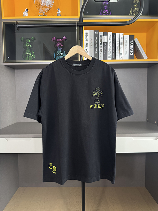 クロムハーツスーパーコピー刺繍半袖Tシャツ