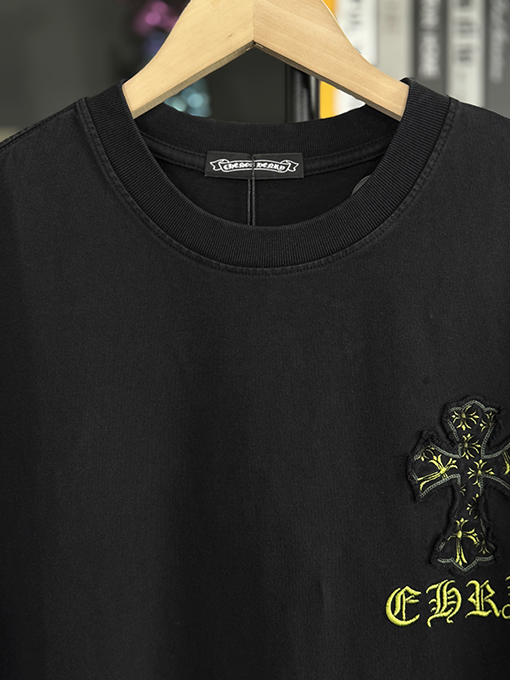 クロムハーツスーパーコピー刺繍半袖Tシャツ