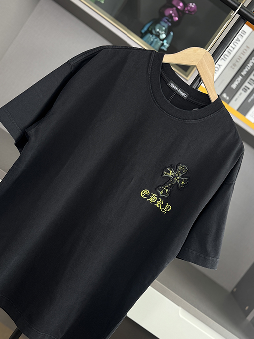 クロムハーツスーパーコピー刺繍半袖Tシャツ