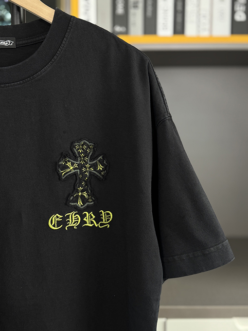 クロムハーツスーパーコピー刺繍半袖Tシャツ