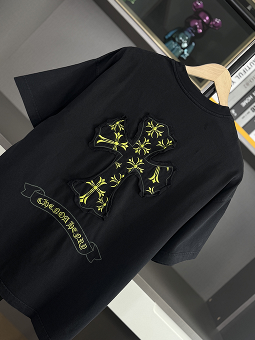 クロムハーツスーパーコピー刺繍半袖Tシャツ