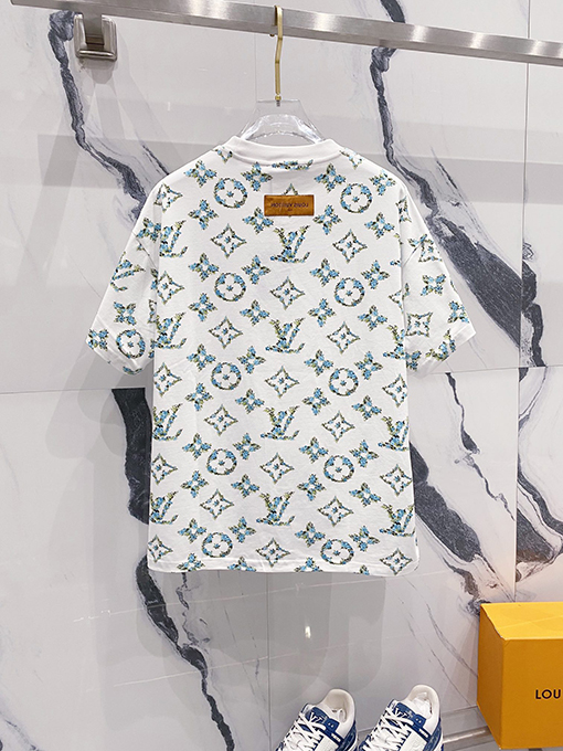 ルイヴィトンコピークルーネック半袖Tシャツ
