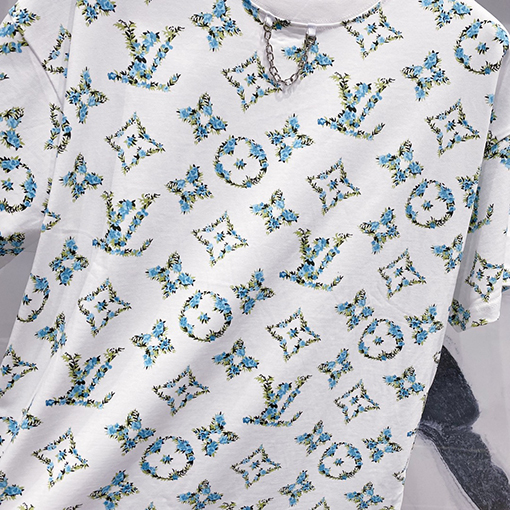 ルイヴィトンコピークルーネック半袖Tシャツ