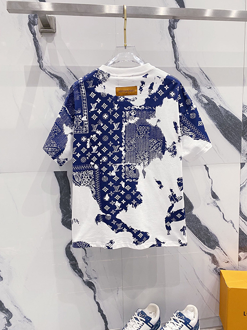ルイヴィトンコピークルーネック半袖Tシャツ
