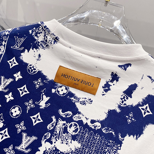 ルイヴィトンコピークルーネック半袖Tシャツ