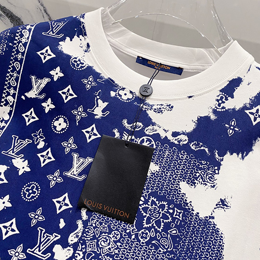 ルイヴィトンコピークルーネック半袖Tシャツ