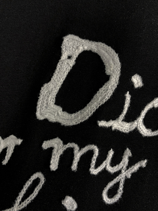 ディオール新しいシリーズfriendタオル刺繍ラウンドネック半袖Tシャツ