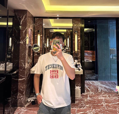 ジバンシイスーパーコピークルーネック半袖Tシャツ