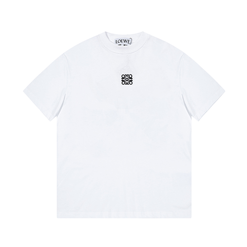 ロエベスーパーコピー新しいコットンニットクルーネックTシャツ