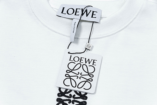 ロエベスーパーコピー新しいコットンニットクルーネックTシャツ