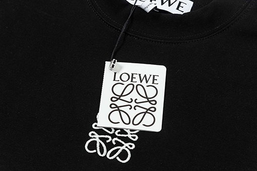 ロエベスーパーコピー新しいコットンニットクルーネックTシャツ