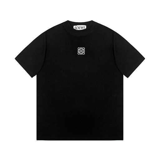 ロエベスーパーコピー新しいコットンニットクルーネックTシャツ
