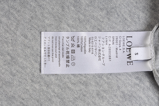 ロエベロゴウサギ半袖Tシャツ