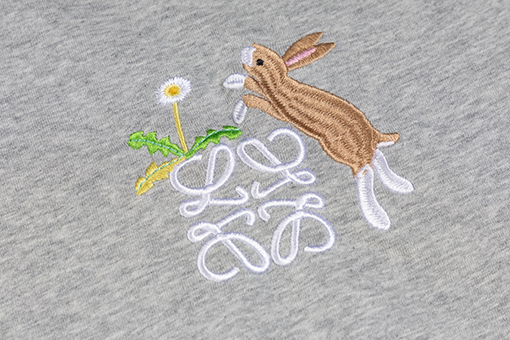 ロエベロゴウサギ半袖Tシャツ