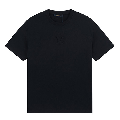 ルイヴィトン 新しい3Dエンボス半袖Tシャツ